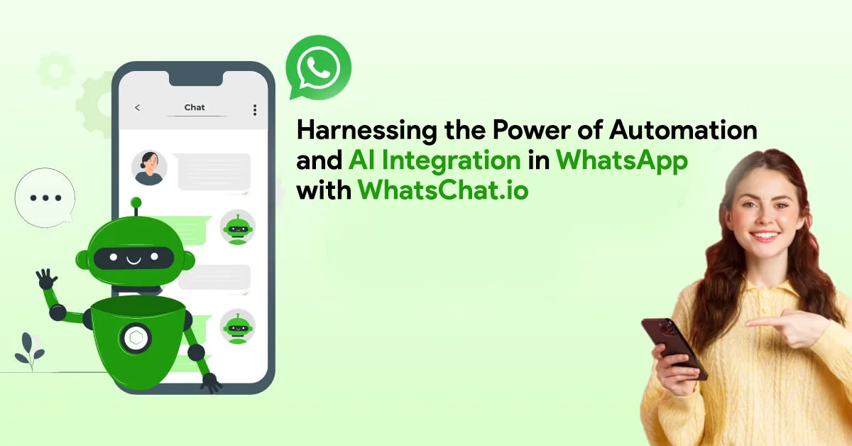 AI-powered WhatsApp chatbot solution for selling catalog products with WhatsChat